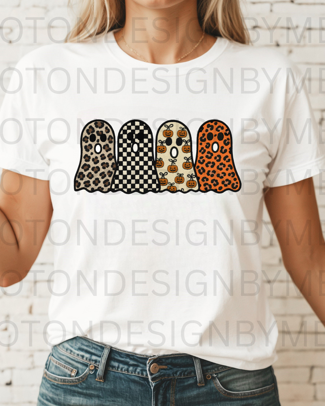 Halloween Cute Ghost Tee