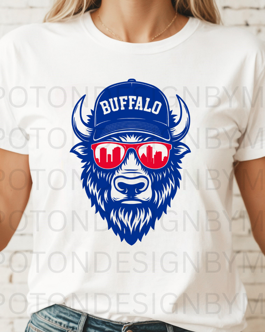Buffalo Bills w/ Buffalo Head Tee