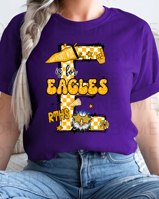 E For Eagles RTHS Tee