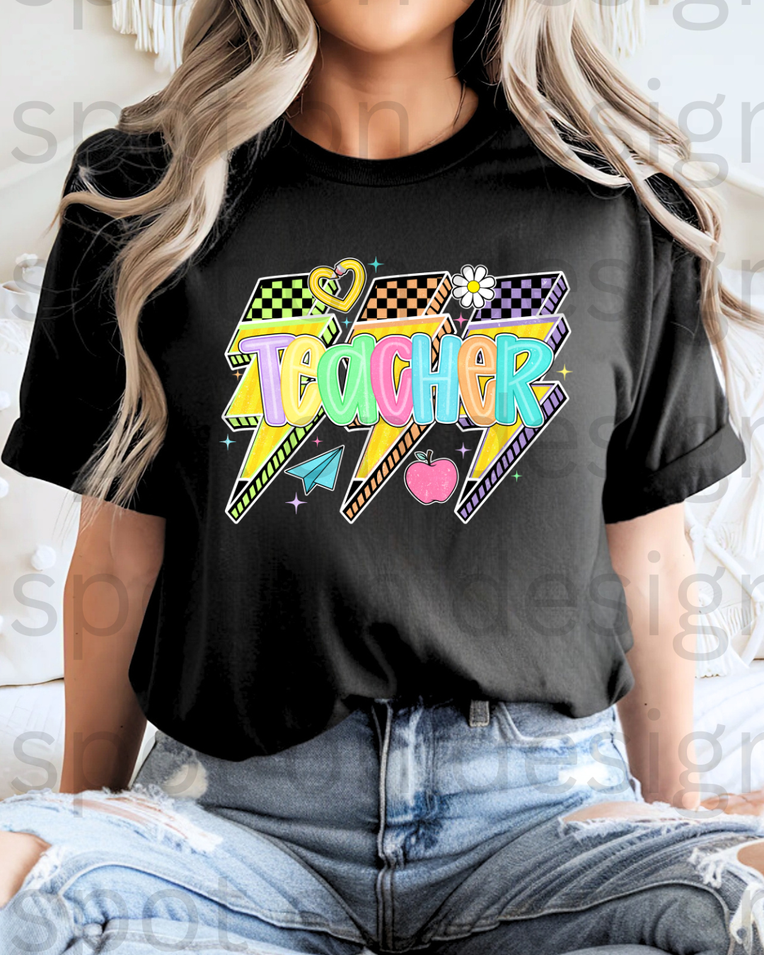 Teacher Bright Lighting Tee