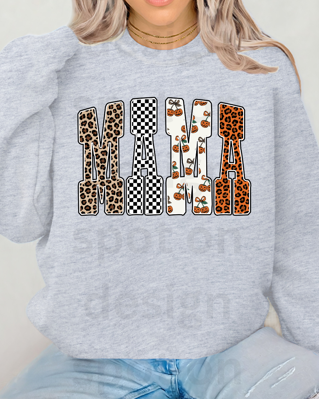 Mama Halloween Crewneck